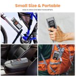 NEXPOW συμπιεστής αέρος αυτοκινήτου MS22C-003 με φακό, 7500mAh, 150PSI - Image 6