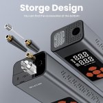 NEXPOW συμπιεστής αέρος αυτοκινήτου MS22C-003 με φακό, 7500mAh, 150PSI - Image 8