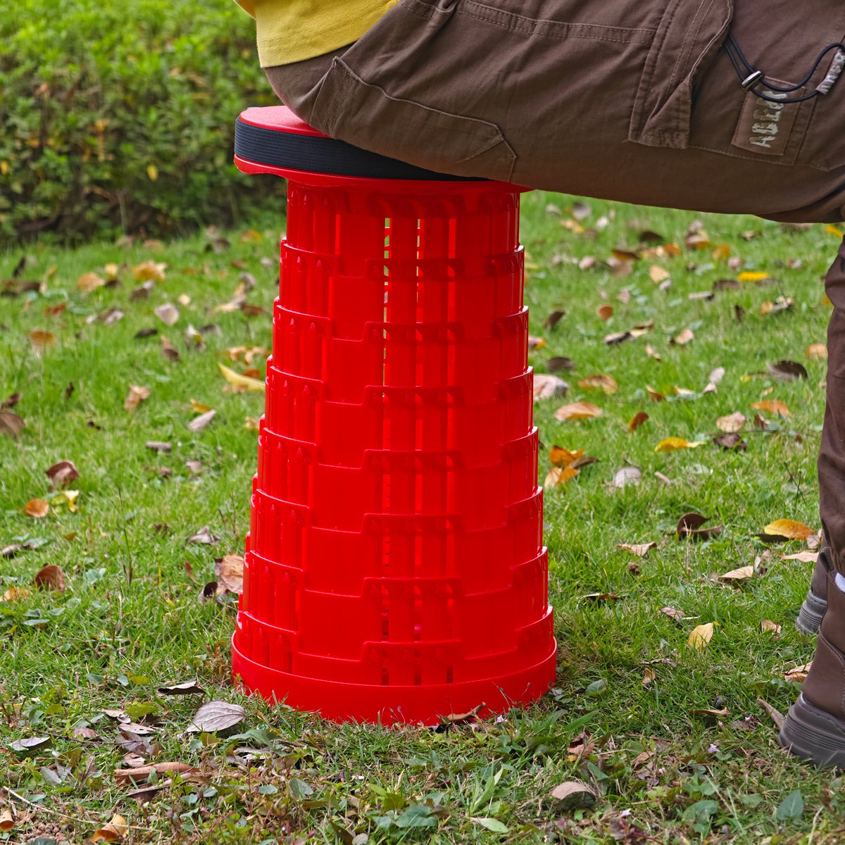 POWERTECH πτυσσόμενο καρεκλάκι HUH-0234, αντοχή έως 250kg, 25.5x45cm, μπλε - Image 7