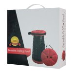 POWERTECH πτυσσόμενο καρεκλάκι HUH-0236 με μαξιλάρι, αντοχή έως 250kg, 25.5x45cm, γκρι - Image 7