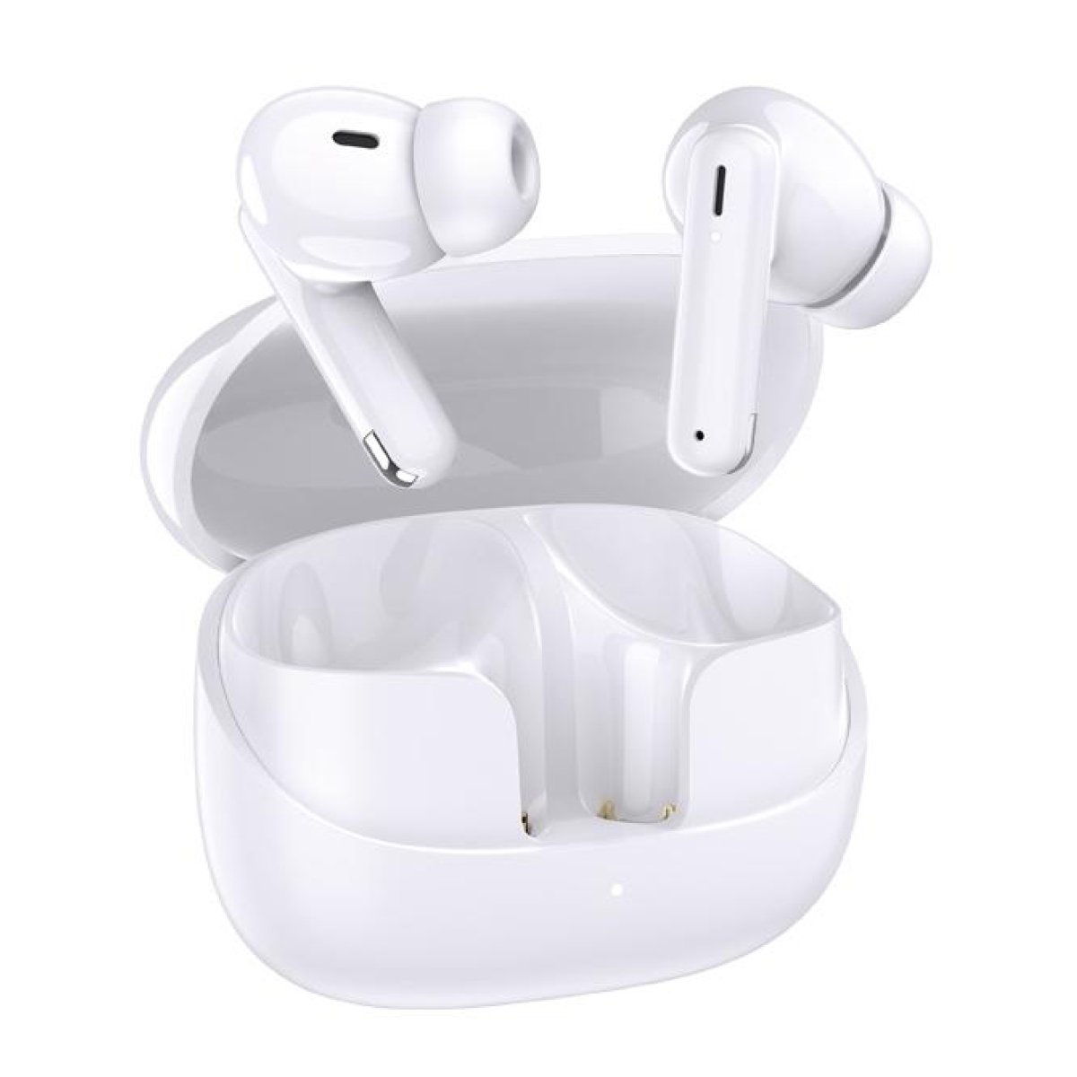 KAKUSIGA earphones με θήκη φόρτισης KSC-1116, True Wireless, 13mm, 40/320mAh, λευκά - Image 1