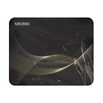 KAKUSIGA mouse pad KSC-1162, 26x21x0.2cm, μαύρο