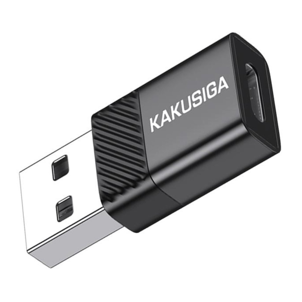 KAKUSIGA αντάπτορας USB-C σε USB KSC-1407, 480Mbps, 60W, μαύρος - Image 3