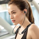 KAKUSIGA earphones KSC-1472 με μαγνήτη, Bluetooth, 10mm, 130mAh, μαύρα - Image 2