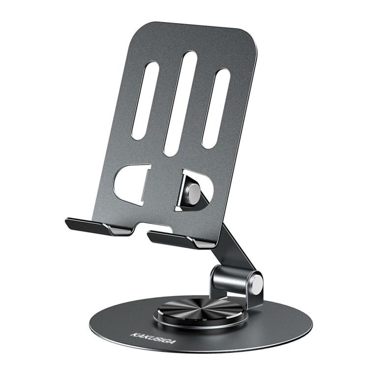 KSC-1598 KAKUSIGA επιτραπέζια βάση smartphone KSC-1598, foldable, μαύρη - Image 1