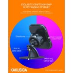 KAKUSIGA βάση smartphone αυτοκινήτου KSC-426B για ταμπλό, μαγνητική, μαύρη - Image 3