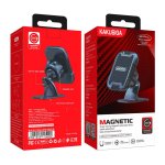 KAKUSIGA βάση smartphone αυτοκινήτου KSC-426B για ταμπλό, μαγνητική, μαύρη - Image 4