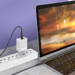 KAKUSIGA καλώδιο USB-C σε USB-C KSC-710, 60W, 480Mbps, 1.2m, λευκό - Image 2