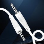 KAKUSIGA καλώδιο ήχου 3.5mm KSC-893, AUX, 1m, λευκό - Image 2