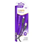 KAKUSIGA καλώδιο micro USB σε USB KSC-982, 3A, 480Mbps, 1m, μαύρο - Image 3