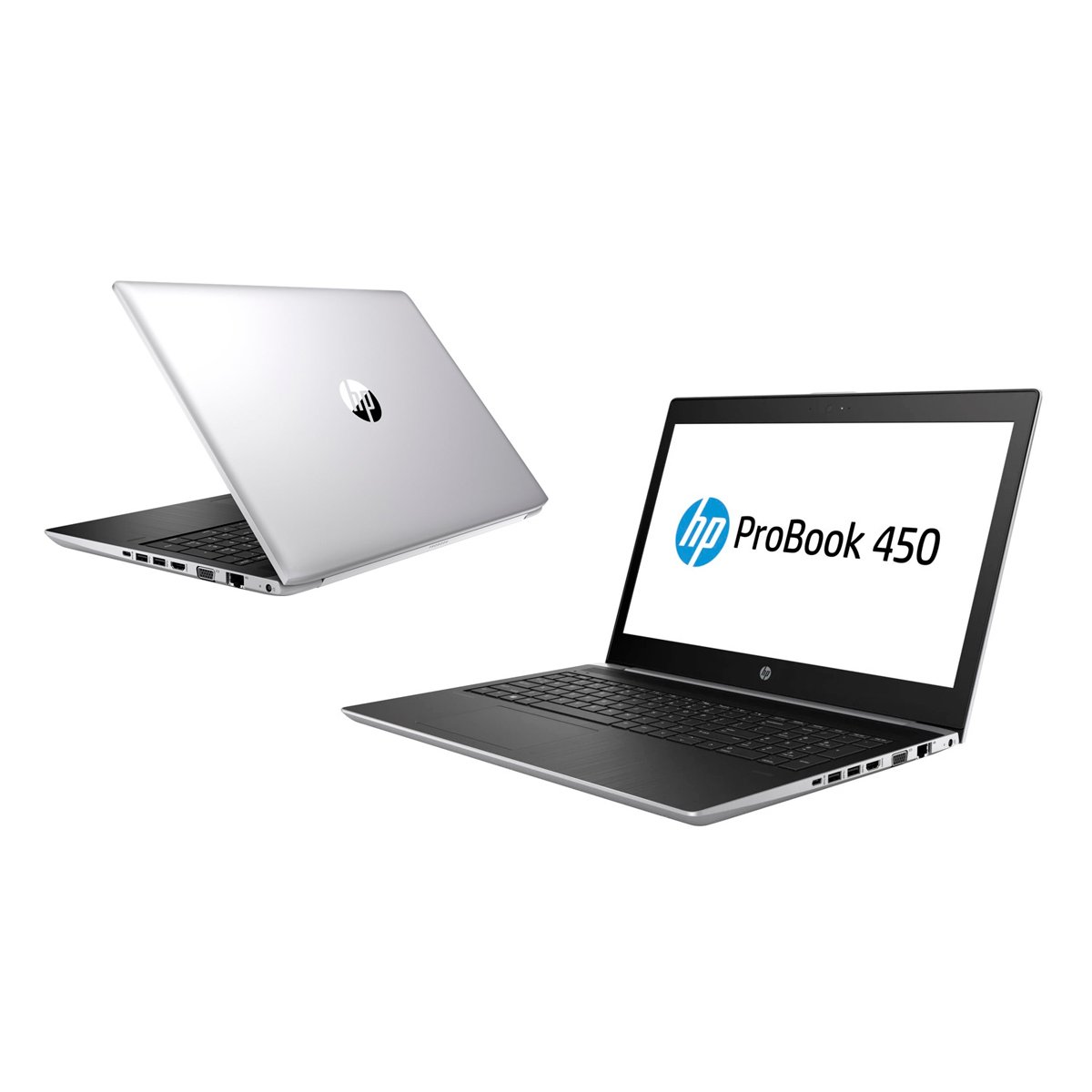 L-4671-GB HP Laptop ProBook 450 G5, Refurbished Grade B, i5-8250U, 8/128GB M.2, 15.6", Cam, UHD Graphics 620, FreeDOS - Image 1