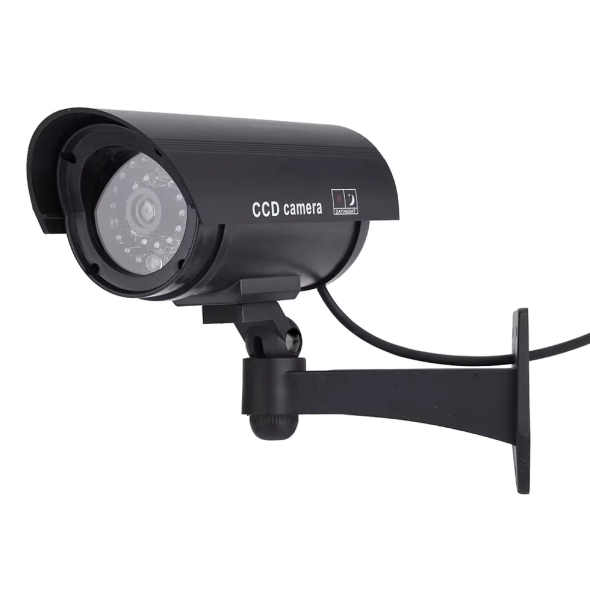 LTC ψεύτικη κάμερα CCTV LXKAM08 με LED, μαύρη - Image 1