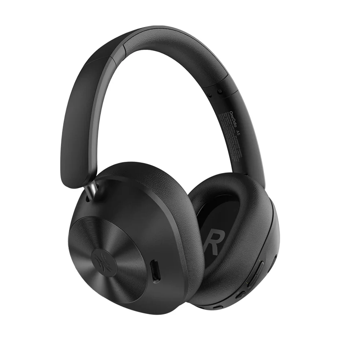 ONEODIO headphones Focus A5, ενσύρματα & ασύρματα, Hybrid ANC, 40mm, 600mAh, μαύρο - Image 1