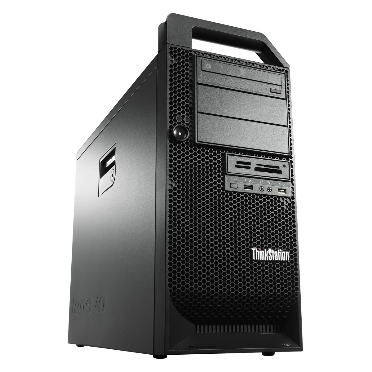 LENOVO WorkStation D30, Refurbished Grade A Repainted, 2x E5-2640, 8/2TB HDD, DVD, QUADRO 2000, FreeDOS - Image 1