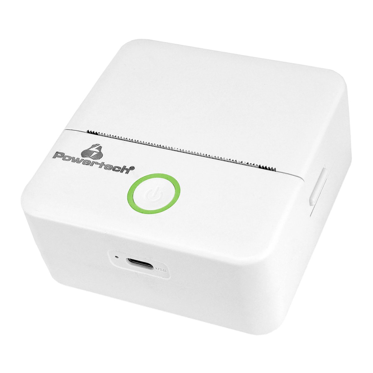 PT-1420 POWERTECH smart θερμικός εκτυπωτής φωτογραφιών & σχεδίων PT-1420, 200dpi, Bluetooth, λευκός - Image 1