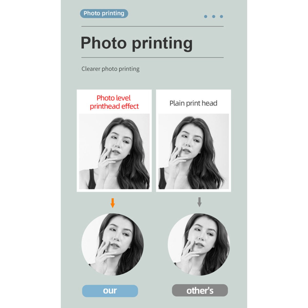 PT-1420-2 POWERTECH smart θερμικός εκτυπωτής φωτογραφιών & σχεδίων PT-1420, 200dpi, Bluetooth, λευκός - Image 5