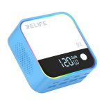 RELIFE σταθμός φόρτισης Q2, 4x USB-C & 4x USB, 120W, GaN, μπλε