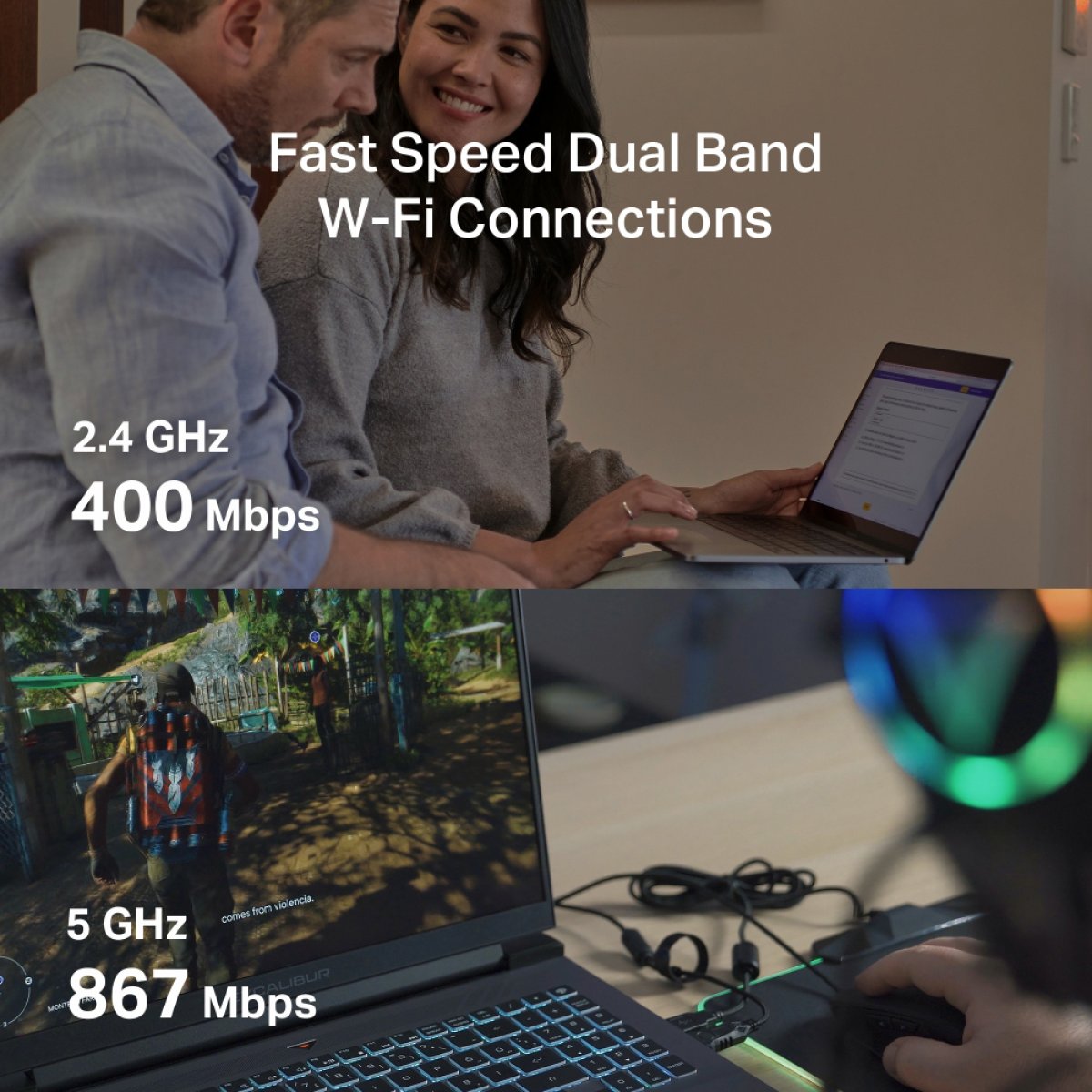 MERCUSYS ασύρματος USB αντάπτορας δικτύου MA30N, AC1300, Ver 1.0 - Image 3