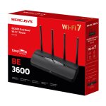 MERCUSYS router MR27BE, WiFi 7, 3.6Gbps BE3600, EasyMesh, Ver 1.20 - Image 3