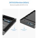ORICO tray 3.5" για 2.5" HDD/SSD 1125SS-V1, 6Gbps, μαύρο - Image 5