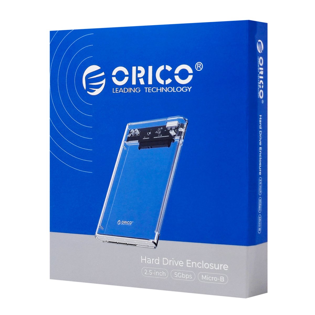 ORICO θήκη για 2.5" SATA HDD/SSD 2139U3, 5Gbps, διάφανη - Image 9