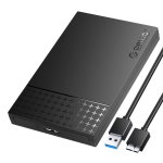 ORICO θήκη για 2.5" SATA HDD/SSD 2526U3-V1, 5Gbps, μαύρη