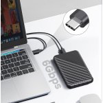 ORICO θήκη για 2.5" SATA HDD/SSD 25PW1C-C3, 5Gbps, μαύρη - Image 2