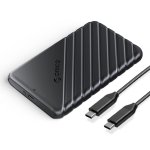 ORICO θήκη για 2.5" SATA HDD/SSD 25PW1C-C3, 5Gbps, μαύρη