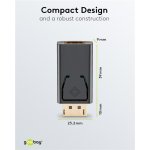 GOOBAY αντάπτορας DisplayPort σε HDMI 51719, 1920x1200p, μαύρος - Image 5
