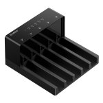 ORICO docking station για 2.5" ή 3.5" SATA HDD/SSD 6558US3-C, 5 θέσεων, 5Gbps, clone function, μαύρο