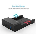 ORICO docking station για 2.5" ή 3.5" SATA HDD/SSD 6518US3-V2, 5Gbps, μαύρο - Image 3