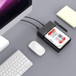 ORICO docking station για 2.5" ή 3.5" SATA HDD/SSD 6518US3-V2, 5Gbps, μαύρο - Image 5