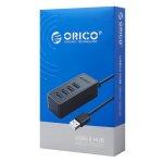 ORICO USB hub W5P-U2, 4x θυρών, USB 2.0, 480Mbps, USB σύνδεση, 1m καλώδιο, μαύρο - Image 5