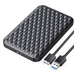 ORICO θήκη για 2.5" SATA HDD/SSD 2520U3-V1, 5Gbps, μαύρη