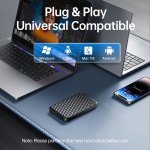 ORICO θήκη για 2.5" SATA HDD/SSD 2520U3-V1, 5Gbps, μαύρη - Image 5