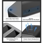 ORICO docking station για 2.5" ή 3.5" SATA HDD/SSD 6829C3-V1, 2 θέσεων, 5Gbps, μαύρο - Image 3