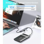 ORICO USB hub AHC2-4A, 4x θυρών, USB 3.0, 5Gbps, USB-C σύνδεση, γκρι - Image 3