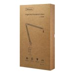 PRIZMORA βάση γραφείου για μικρόφωνο/smartphone AS26 με βραχίονα 2 σημείων, μαύρη - Image 6