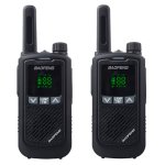 BAOFENG σετ ασύρματοι πομποδέκτες BF-T17, PMR, 0.5W, μαύρο, 2τμχ