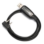 BAOFENG καλώδιο USB σε 2 pin BFG-CBL για προγραμματισμό πομποδεκτών, 1m, μαύρο - Image 2