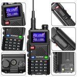 BAOFENG ασύρματος πομποδέκτης UV-5RH, VHF/UHF, 10W, μαύρος - Image 4