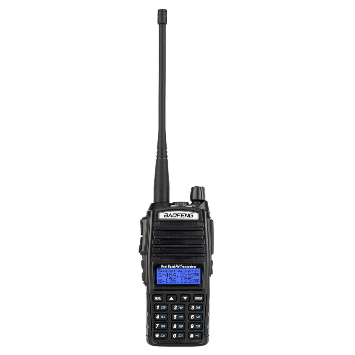BAOFENG ασύρματος πομποδέκτης UV-82, VHF/UHF, 8W, μαύρος - Image 1