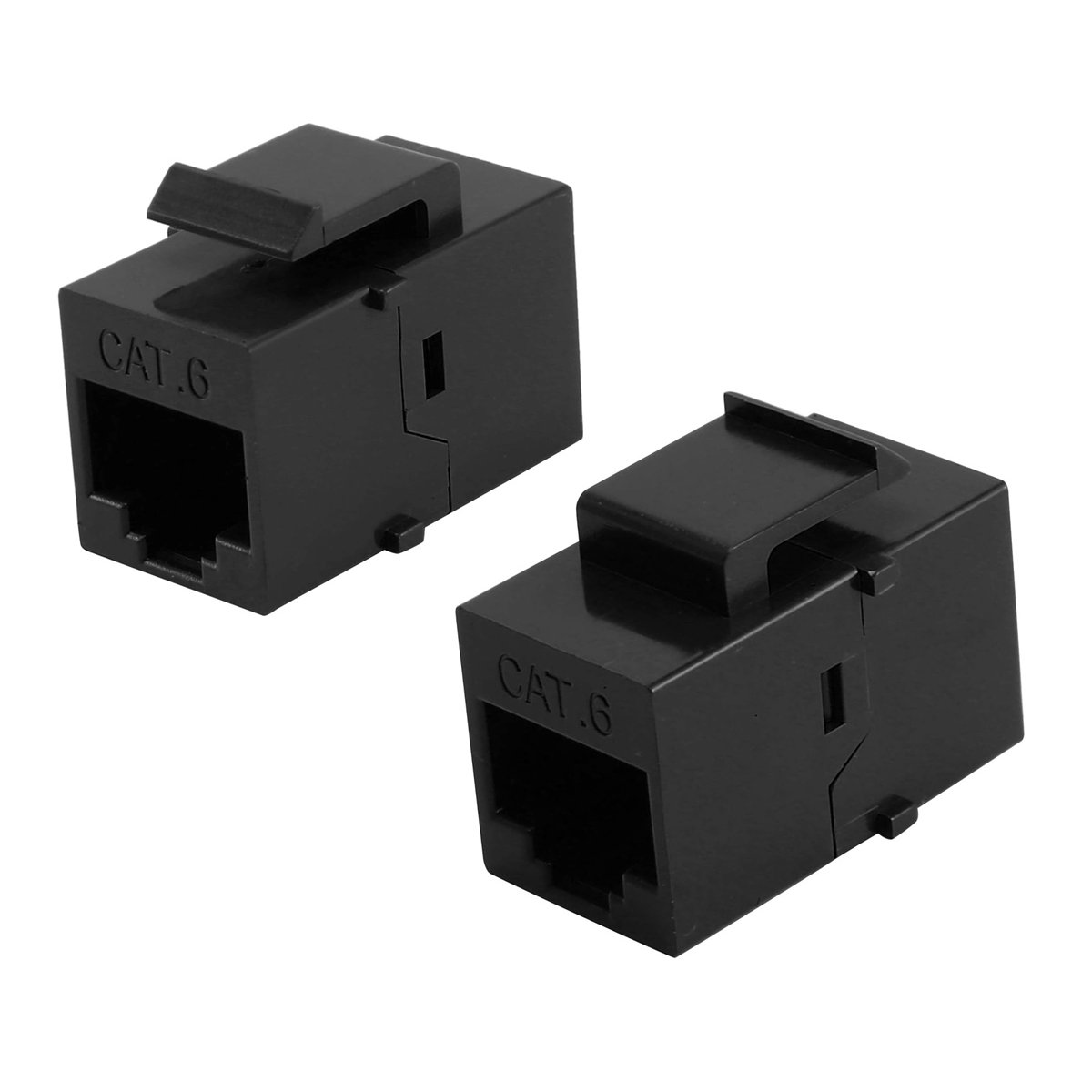 CAB-N425 POWERTECH Keystone module RJ45 CAB-N425, CAT 6 UTP, μαύρο - Image 1