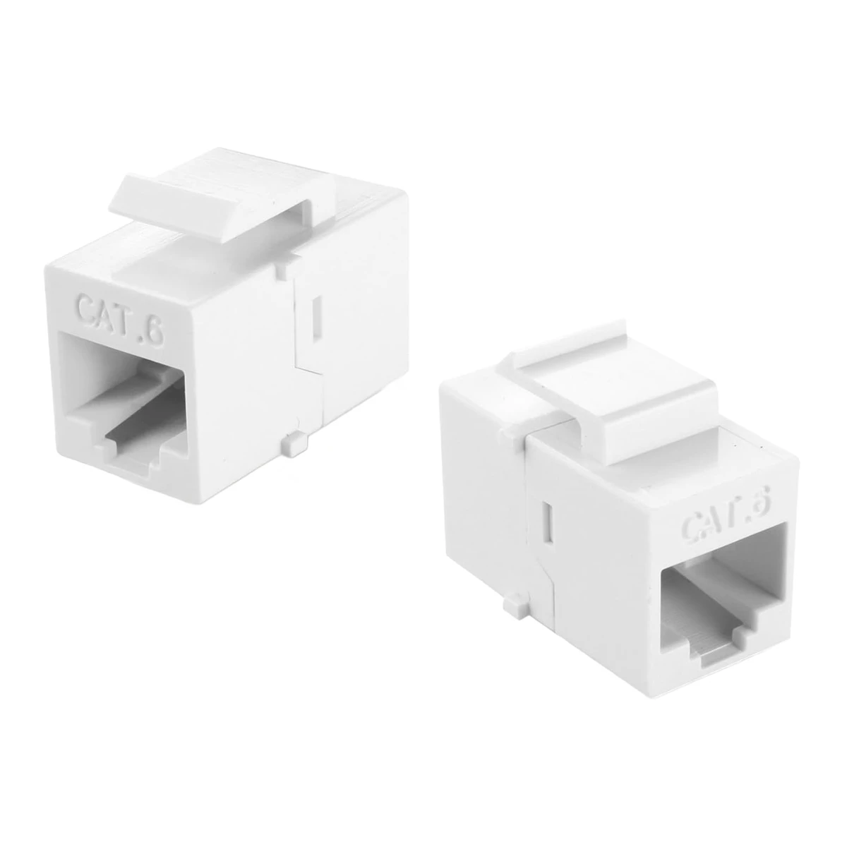 POWERTECH Keystone module RJ45 CAB-N426, CAT 6 UTP, λευκό - Image 1