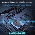 CMTECK επιτραπέζιο μικρόφωνο G006Plus με εύκαμπτο βραχίονα, omnidirectional, USB, μαύρο - Image 4