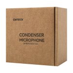 CMTECK επιτραπέζιο μικρόφωνο G009 με εύκαμπτο βραχίονα, omnidirectional, USB, μαύρο - Image 6