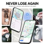 MILI smart tag MiTag Duo για iOS & Android συσκευές, Bluetooth tracker, λευκό - Image 2