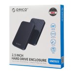 ORICO θήκη για 2.5" SATA HDD/SSD HM25U3, 5Gbps, μαύρη - Image 7