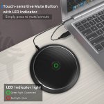 CMTECK επιτραπέζιο μικρόφωνο M003, omnidirectional, USB, μαύρο - Image 3