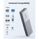 ORICO θήκη για M.2 NVME SSD M206C3-G2, 10Gbps, γκρι - Image 4